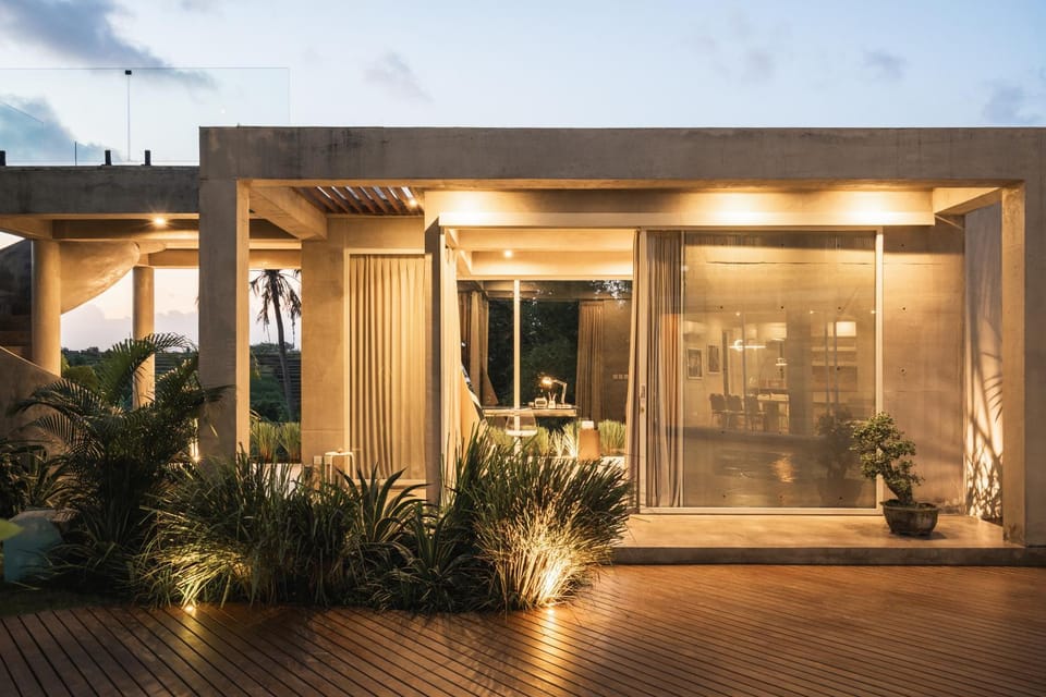 Property building, Night