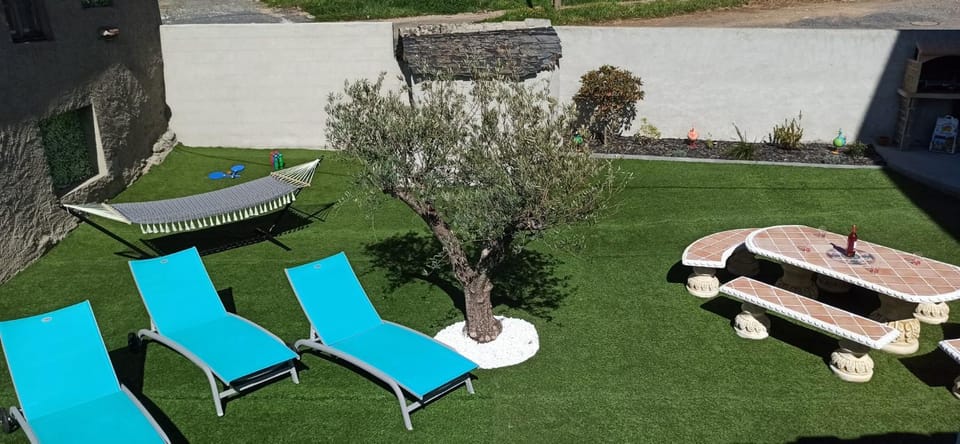 Children play ground, Garden view, sunbed