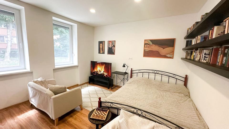 Library, Living room