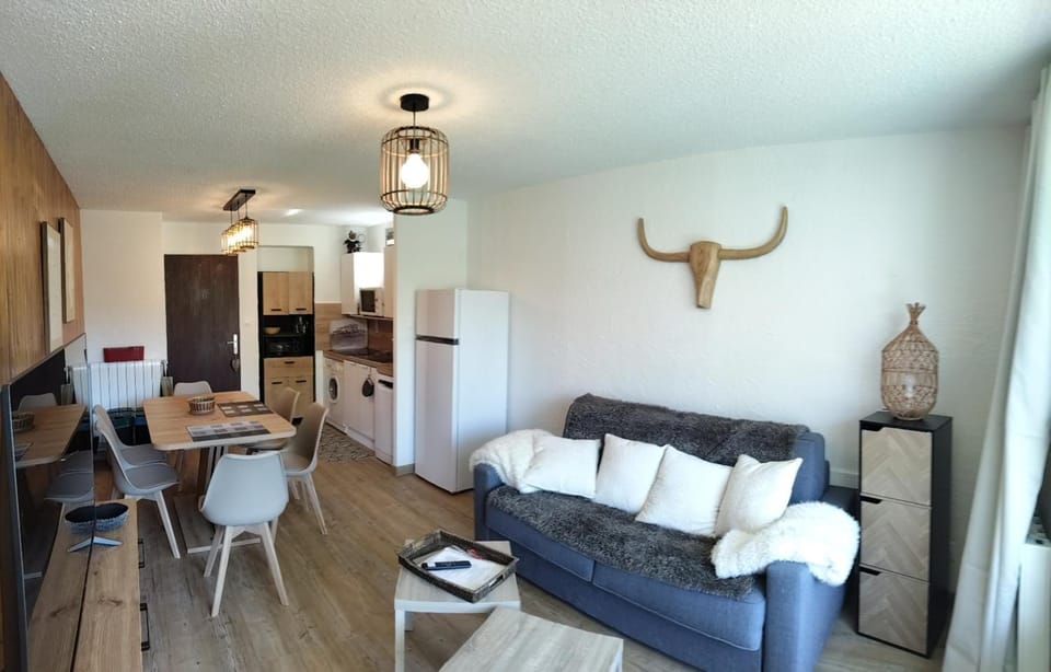 T2 ski au pied Cote brune à 100 m du Jandri Apartment in Les Deux Alpes