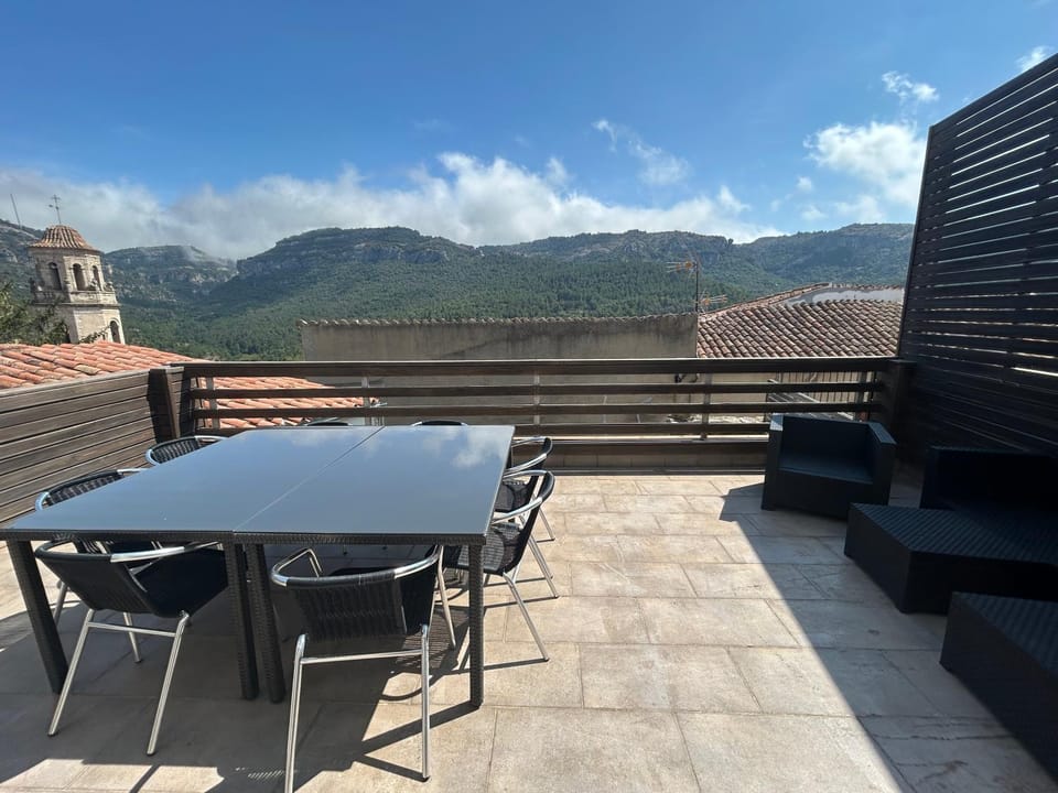 Natural landscape, View (from property/room), Balcony/Terrace, Mountain view
