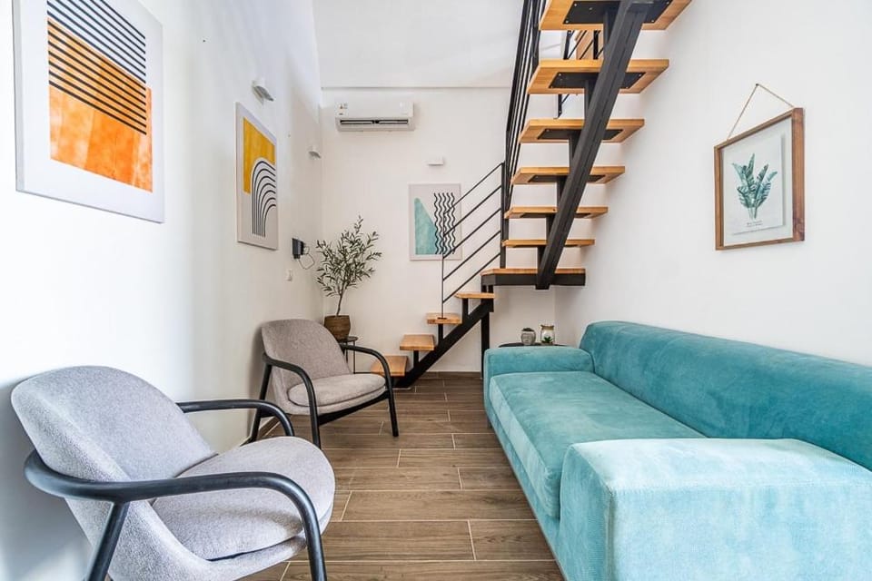Living room, air conditioner