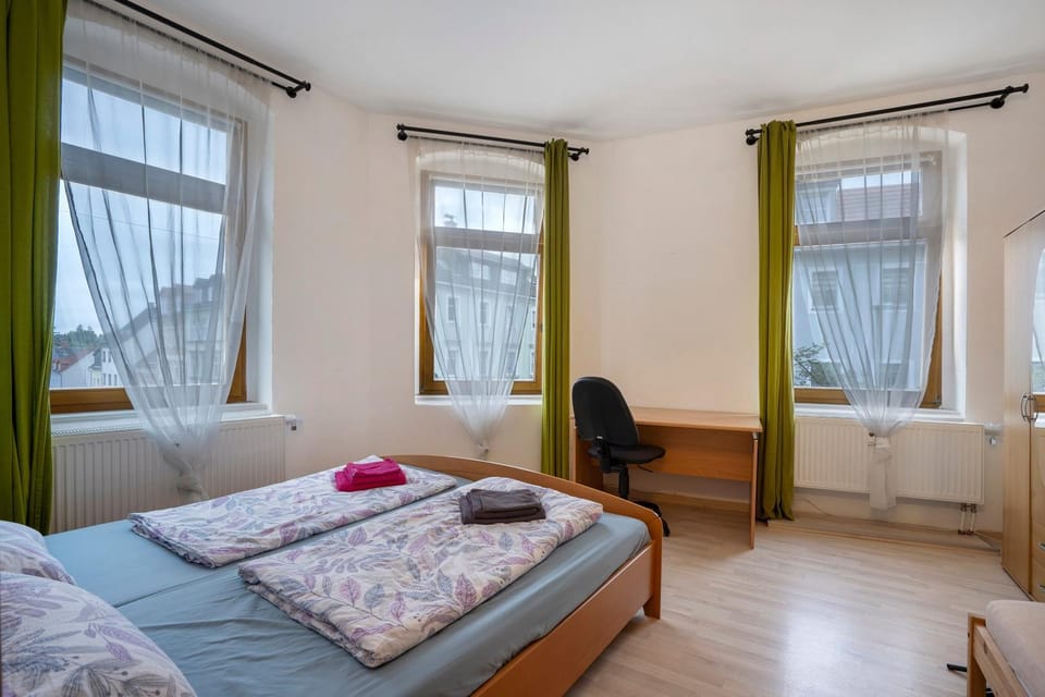 Property building, Living room, Bedroom