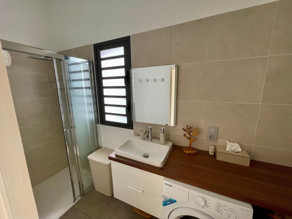 Shower, Bathroom, towels, washing machine