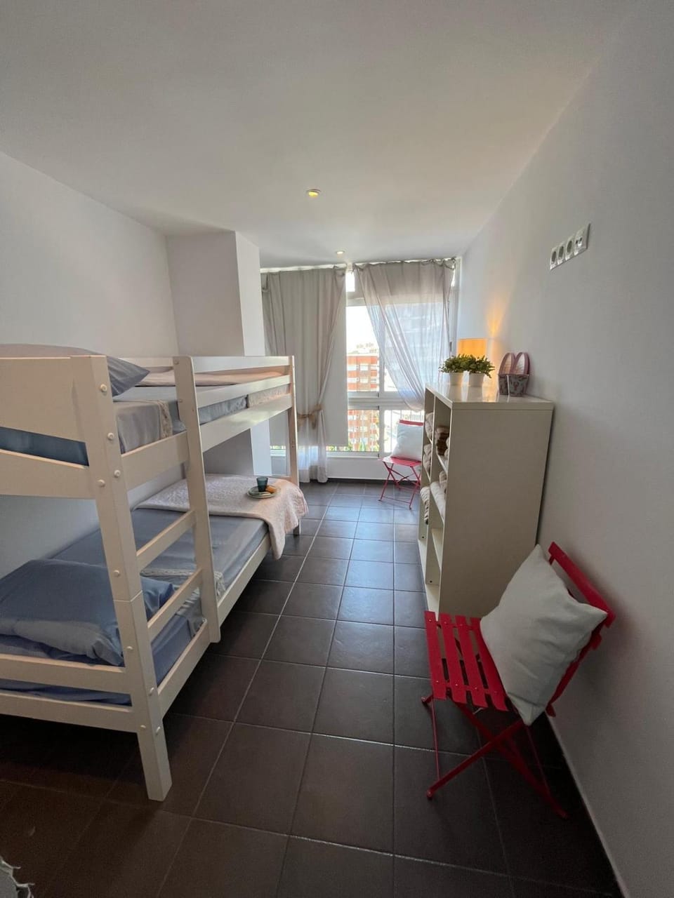 Photo of the whole room, Bedroom, bunk bed