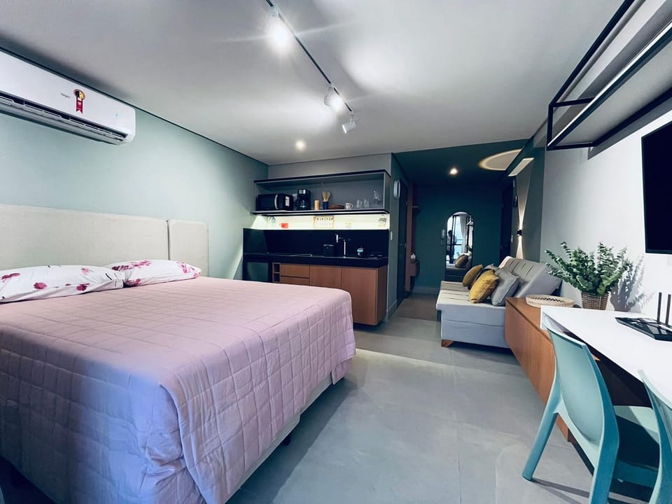 Photo of the whole room, Bedroom