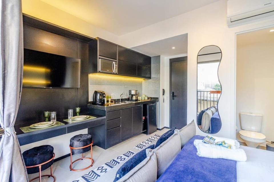 C313. Sua casa na Consolação, pertinho do COPAN, Casa do Porco e Bar da Dona Onça Apartment in Sao Paulo City