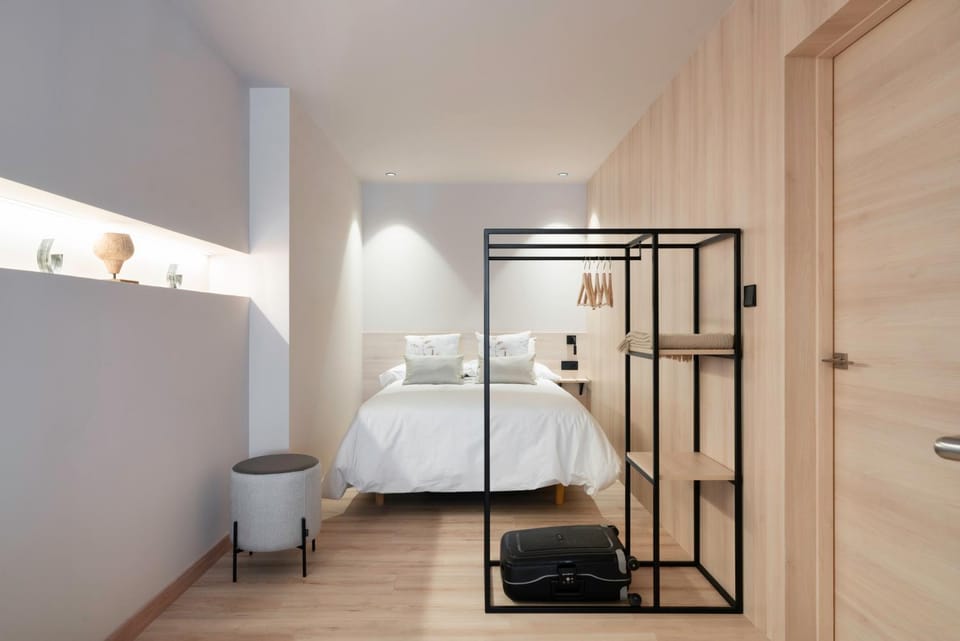 Property building, Living room, Bedroom