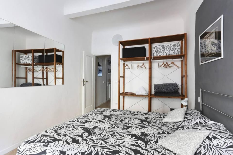 Bed, Photo of the whole room, Bedroom, wardrobe