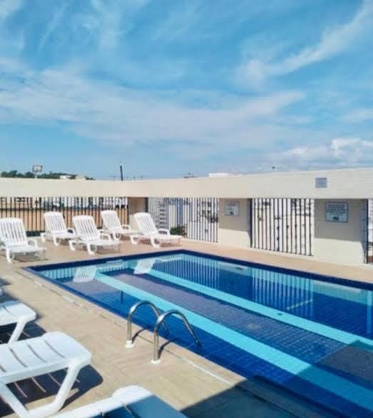 Flat com piscina na cobertura Apartment in Santos