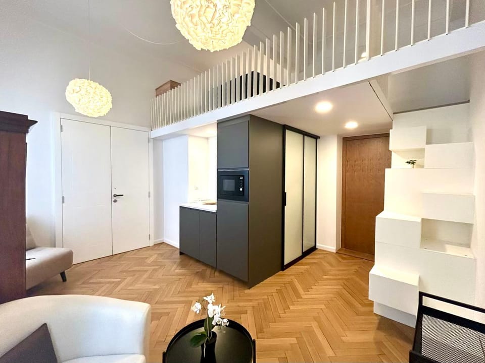 Kitchen or kitchenette, wardrobe