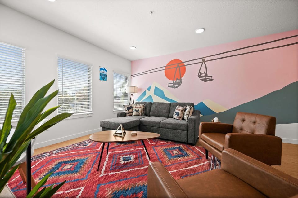 Cozy Ski Lodge 2BR 2BA Rooftop Garage House in Salt Lake City