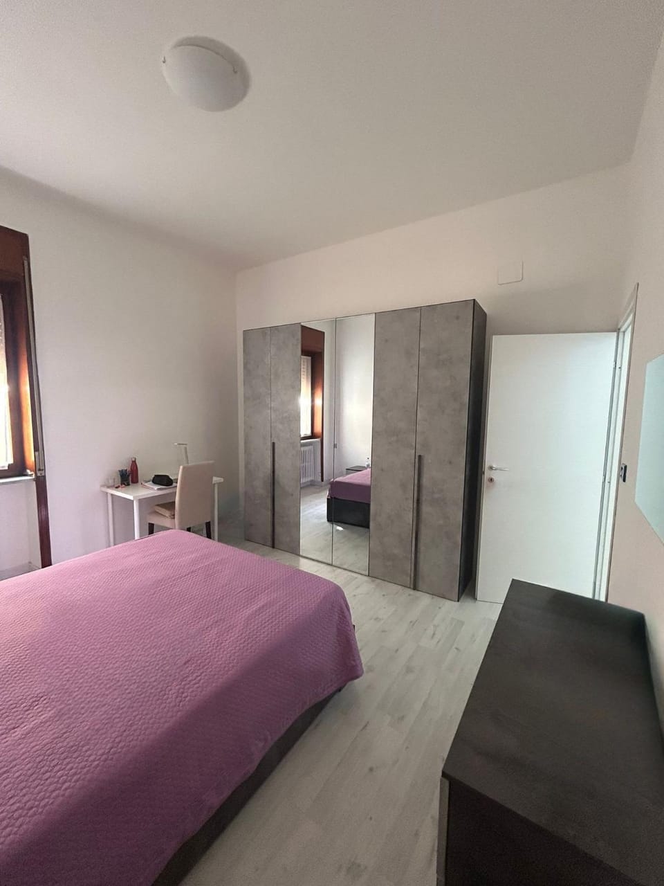 Property building, Living room, Bedroom