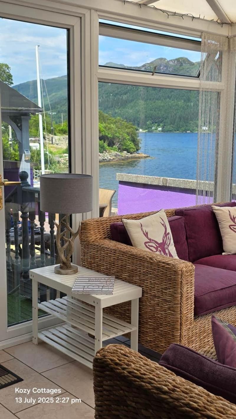 Natural landscape, Living room, Seating area, Lake view, Mountain view