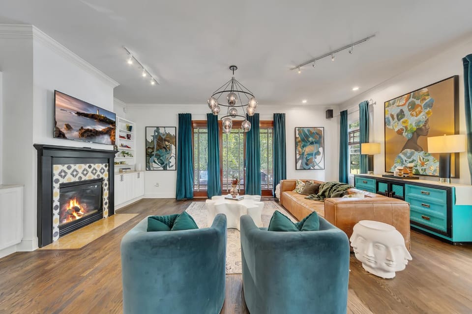 5BR Inman Park Home Private Terrace Suite House in Atlanta
