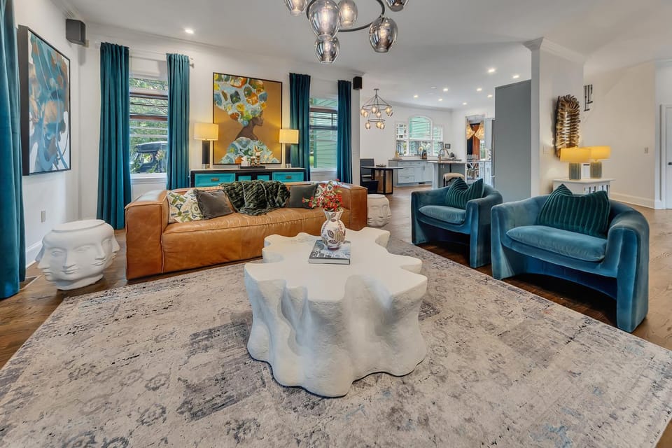 5BR Inman Park Home Private Terrace Suite House in Atlanta