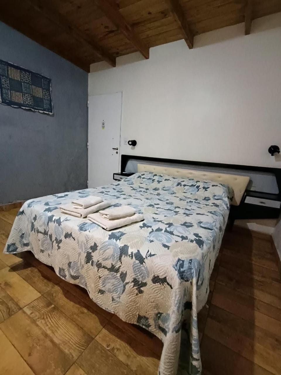 Facade/entrance, Bed, Bedroom