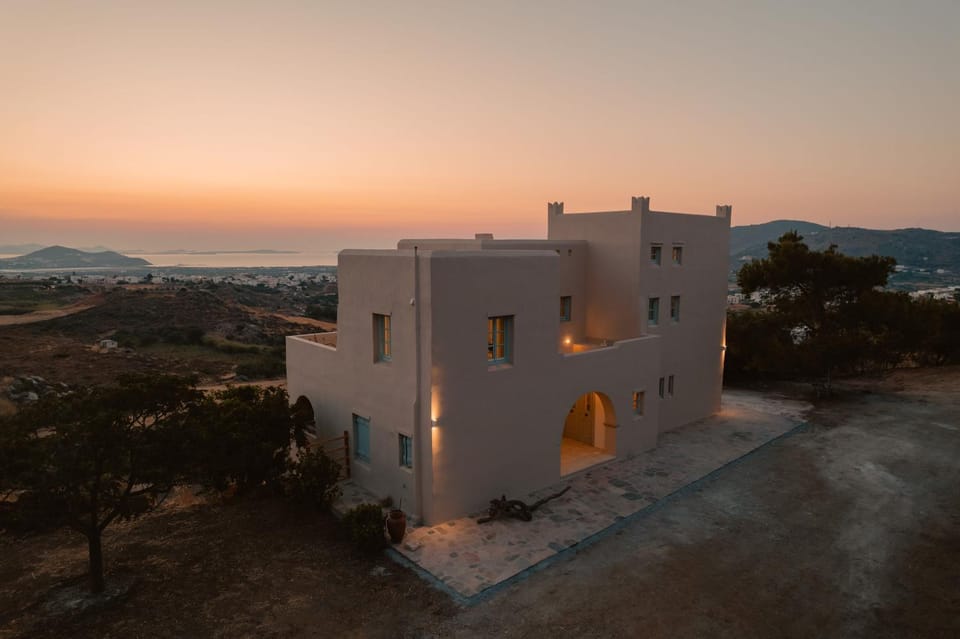 Property building, Sea view, Sunset