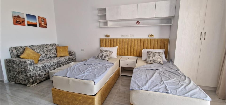 Hurgada New studio in Avenue on Mamsha -private beach&pool Apartment in Hurghada