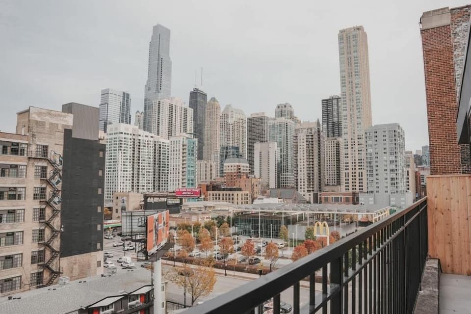 River North Private Balcony With In and Out Parking Apartment in River North