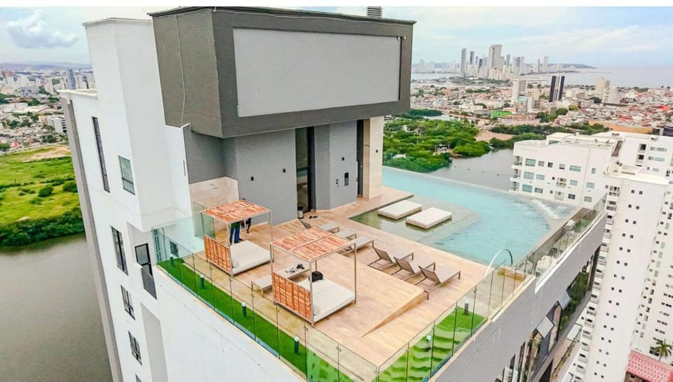 Modern Sunset Stay Cartagena Apartment in Cartagena