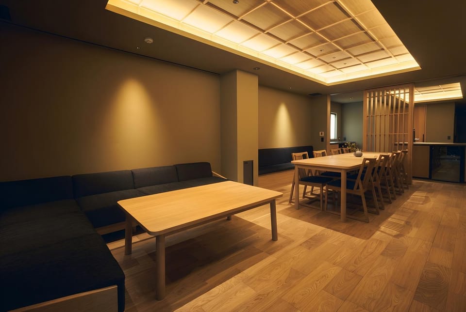 Living room, Dining area, kitchen
