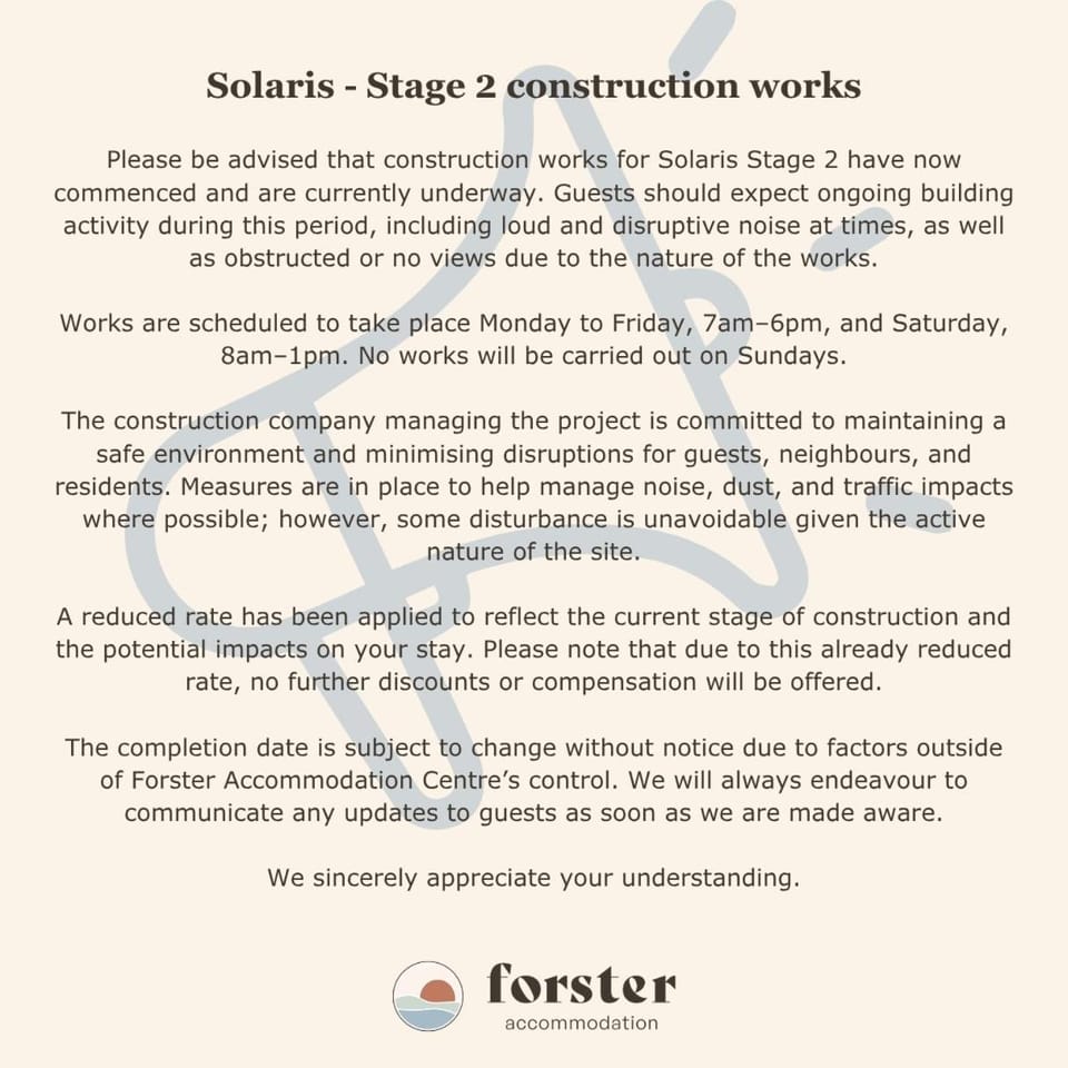 Solaris 202 Apartment in Forster
