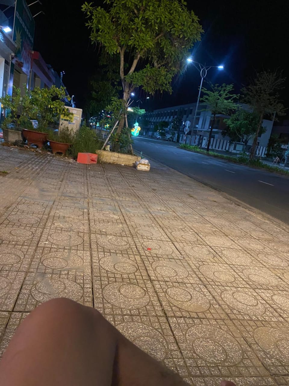 Quiet street view