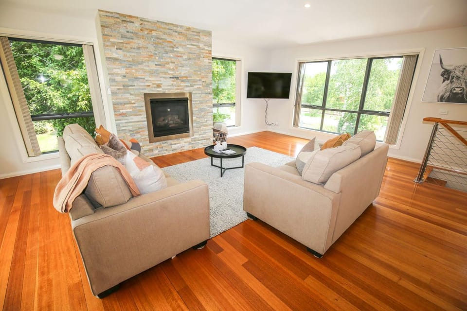 TV and multimedia, Living room, Seating area, Pets, fireplace, heating, pet friendly, air conditioner