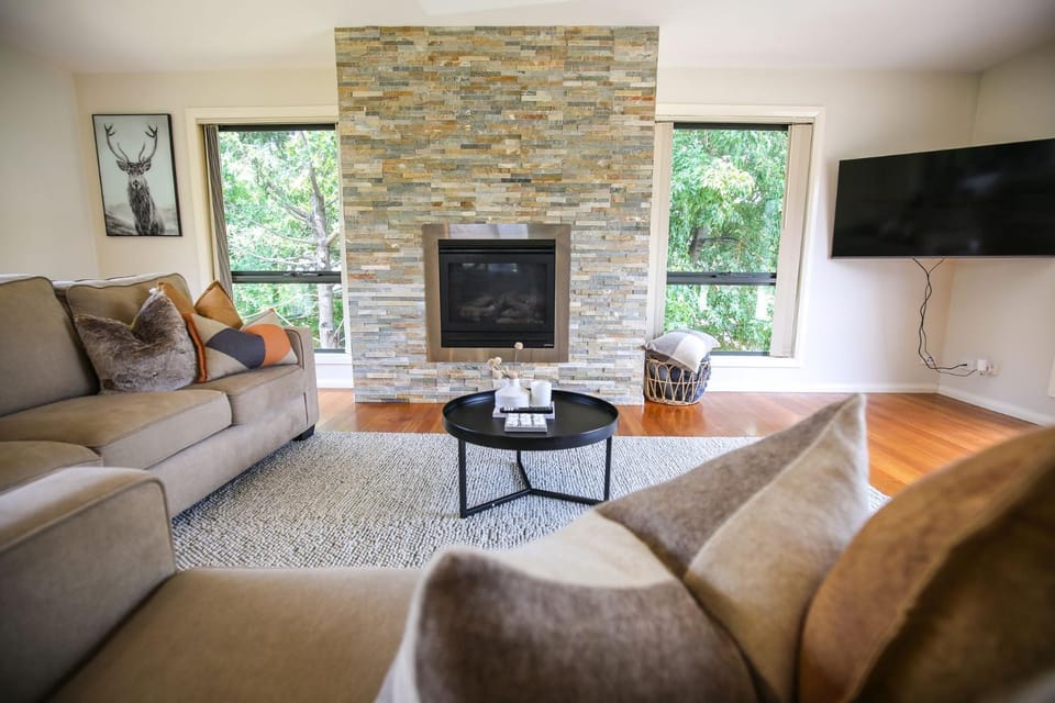 TV and multimedia, Living room, Seating area, Pets, fireplace, heating, pet friendly, air conditioner