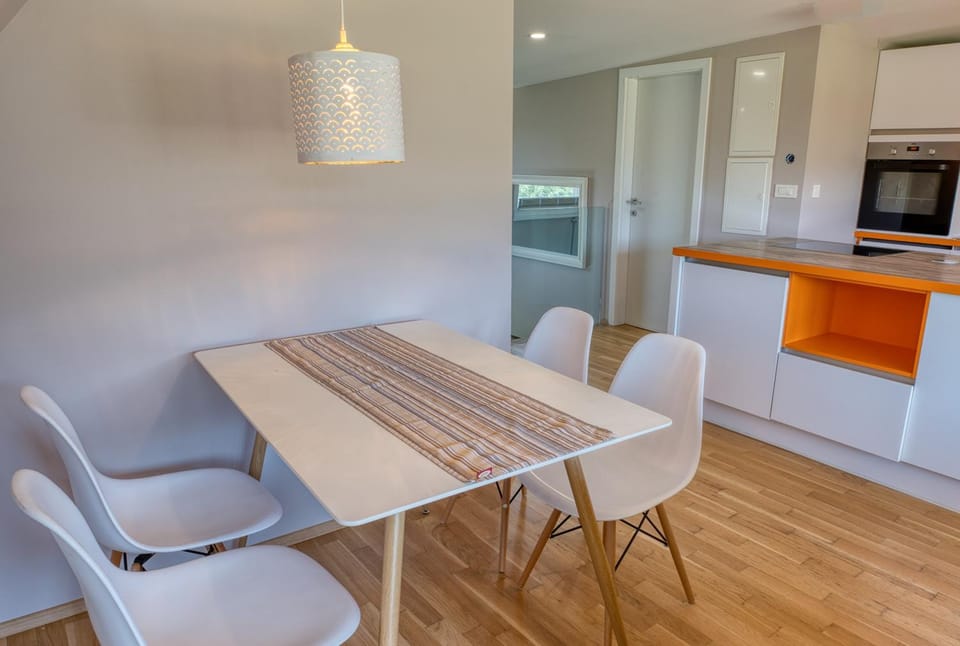 Kitchen or kitchenette, Dining area, oven