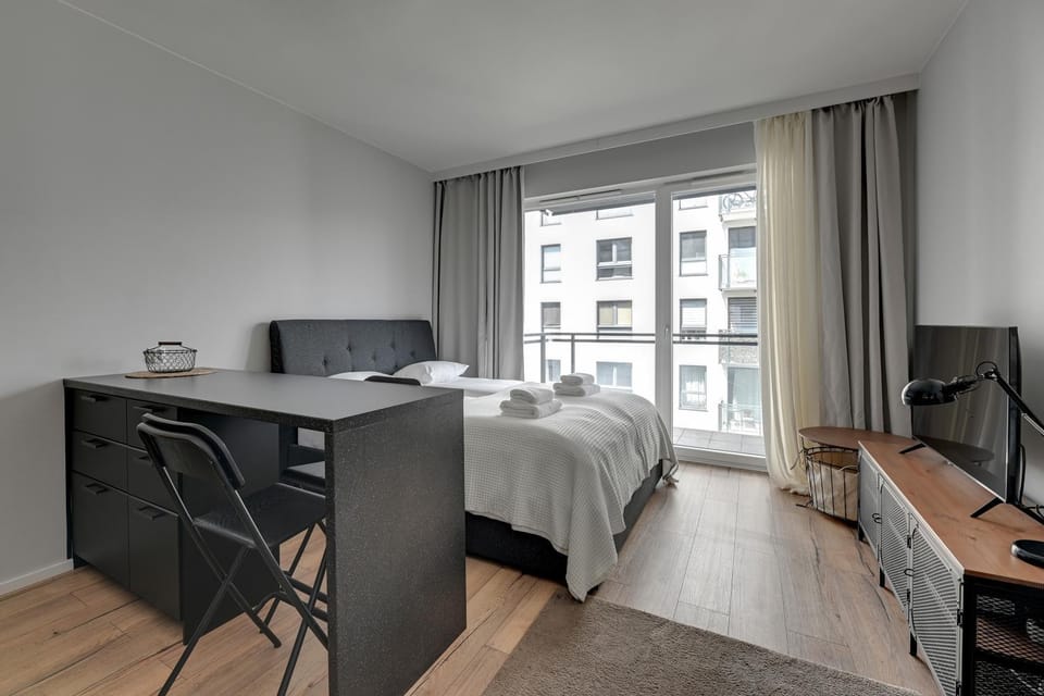 Bed, TV and multimedia