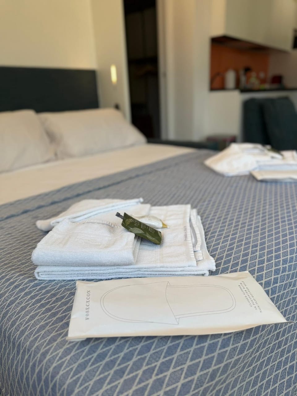 Decorative detail, towels