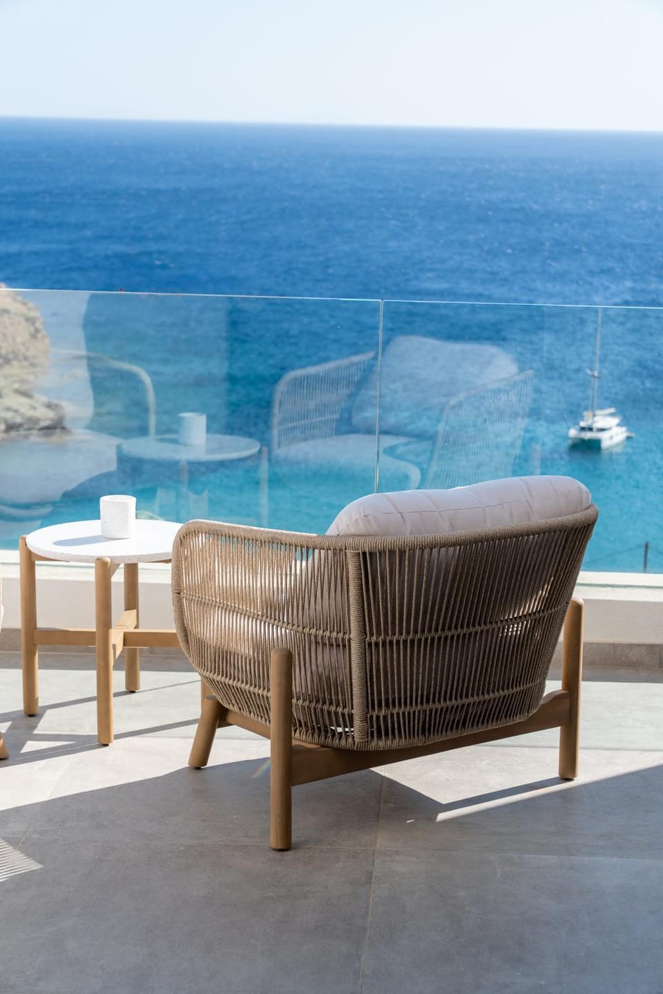 The Royal Blue Andros Apartment in Decentralized Administration of the Aegean