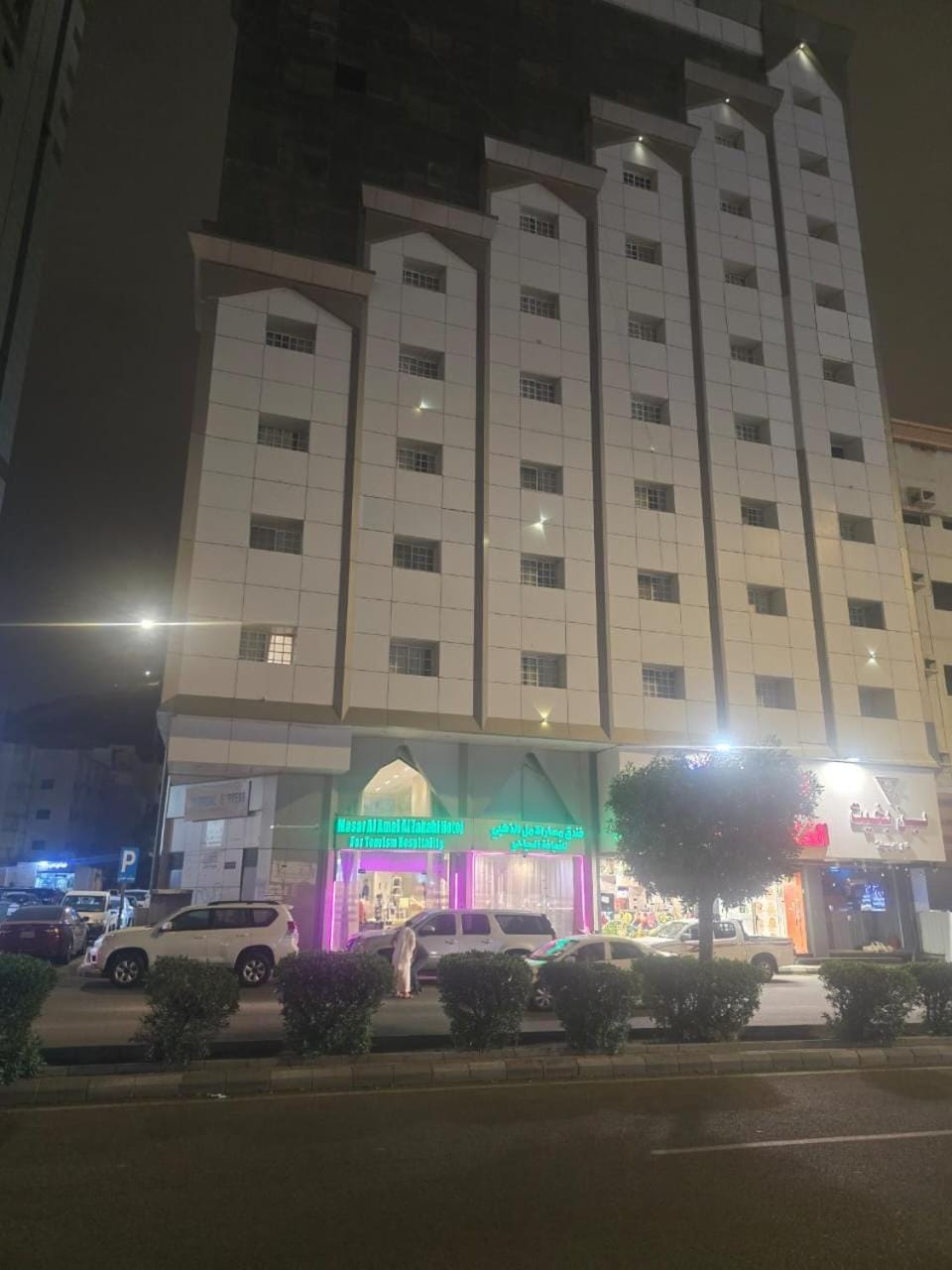Property building, Night