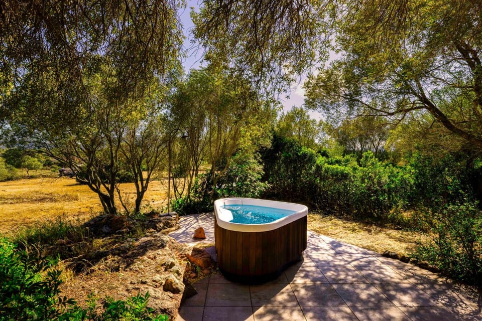 Garden, Hot Tub