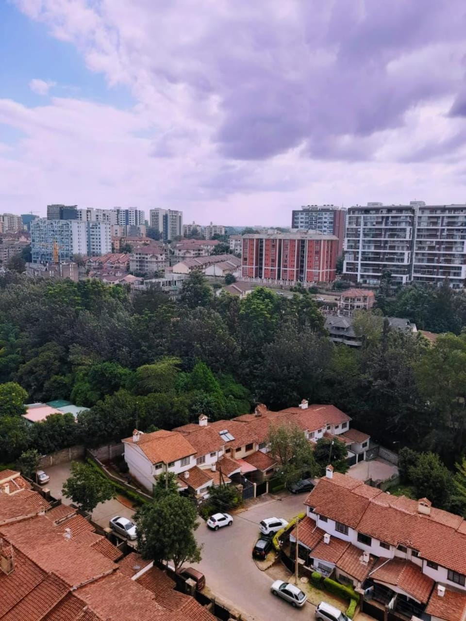 furnished three bedroom apartment with swimming pool, private parking space ,children playground and unbeatable scenic city views in kilimani Apartment in Nairobi County