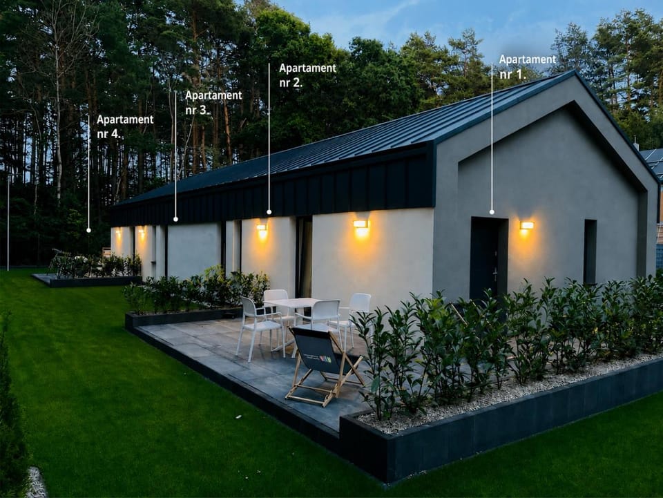 PRZYSTANEK LAS MIERZYN - Apartamenty całoroczne Apartment in Greater Poland Voivodeship