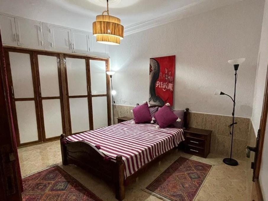 Bed, Photo of the whole room, Bedroom, towels, wardrobe