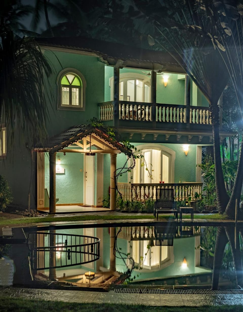 3BHK Bridgerton villa with pool 8mins from Calangute Villa in Calangute