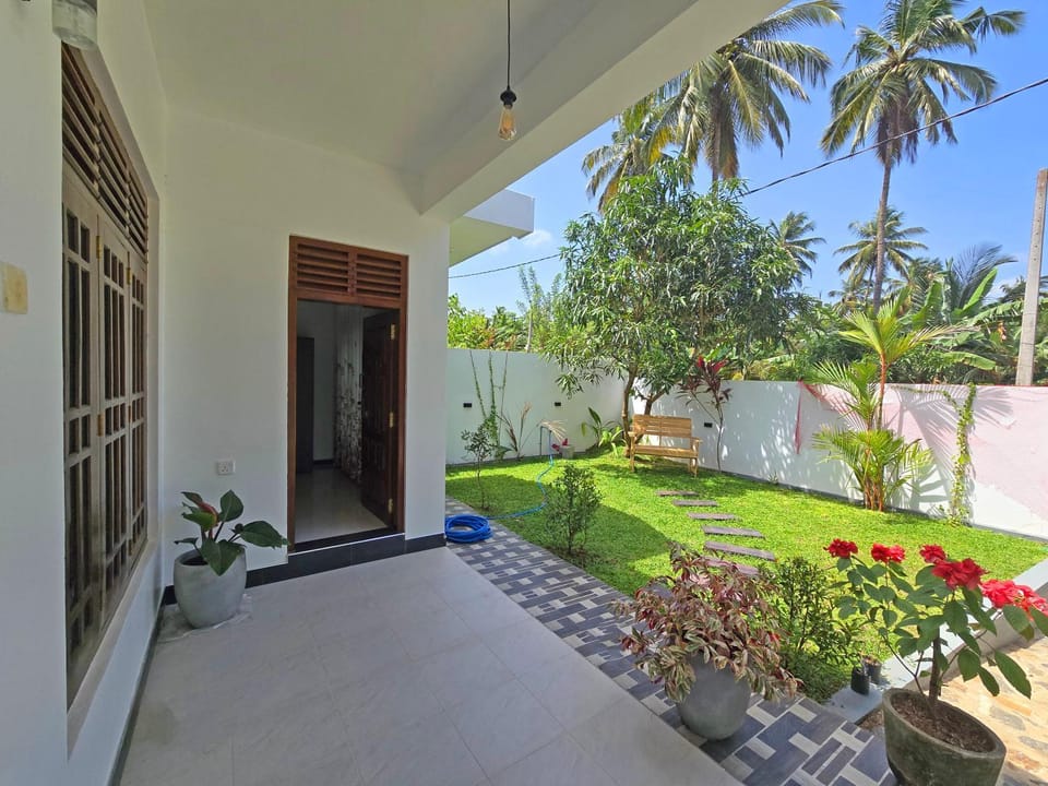 Patio, Day, Garden view