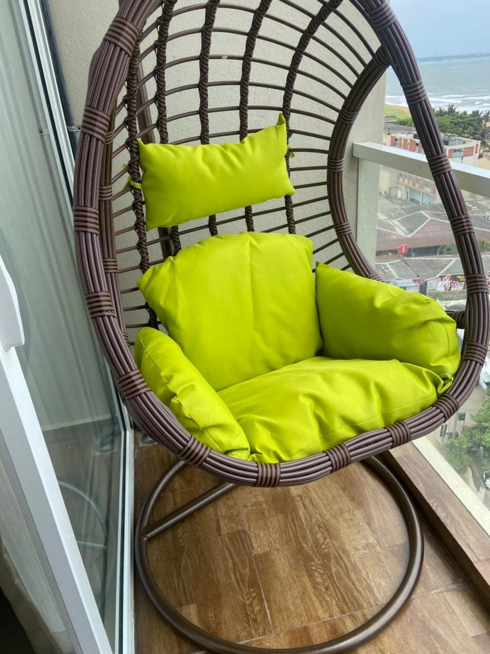 Natural landscape, View (from property/room), Balcony/Terrace, Seating area, Sea view