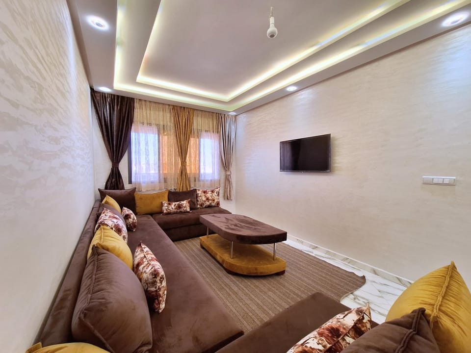 Appartement Neuf et Lumineux à Tanger Proche Stade Gare Routière Apartment in Tangier