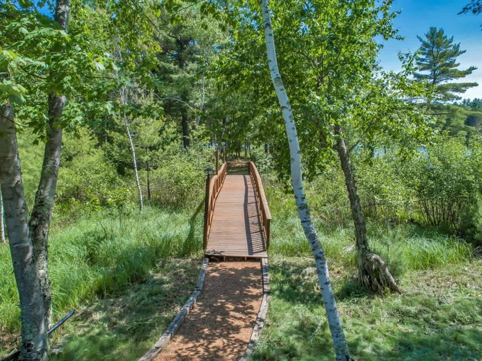Golf View Voyageur Lake House in Wisconsin