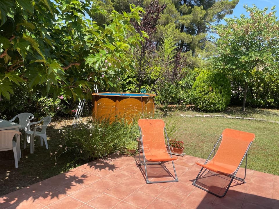 Garden, Garden view, Swimming pool, sunbed