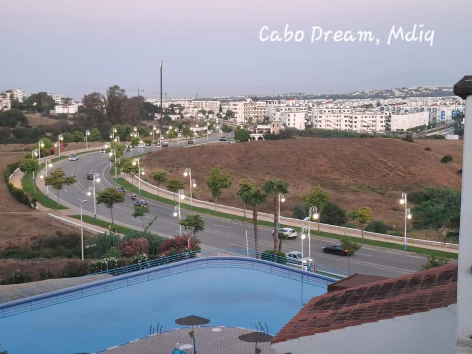 Neighbourhood, Bird's eye view, City view, Street view, Swimming pool