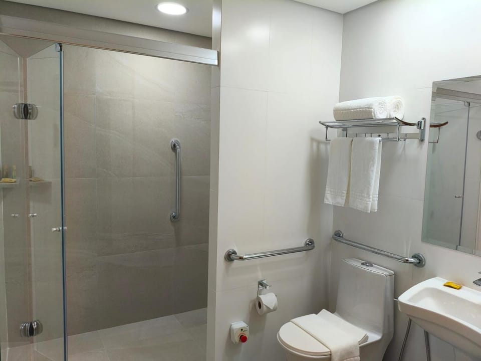 Shower, Bathroom, towels