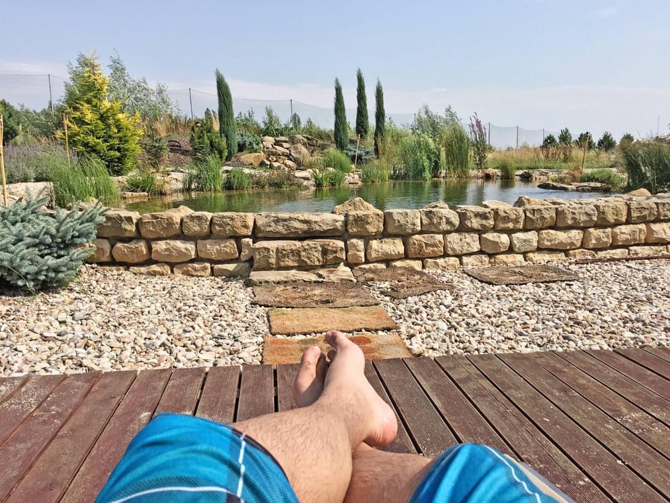 Garden view, Lake view