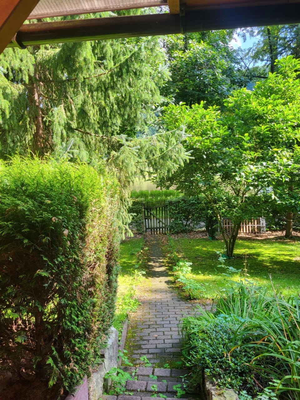 Natural landscape, Garden, Garden view
