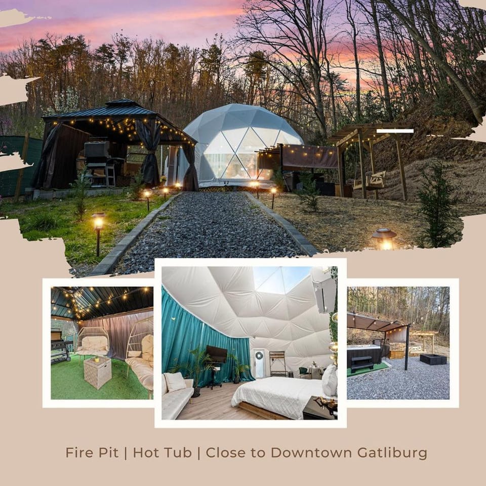 Luna Glamping Luxury tent in Sevier County